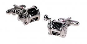 Cufflinks - Fishing Reel